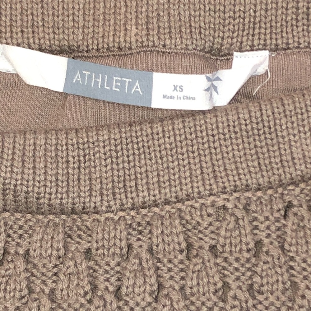 Athleta Cutback Brown Crochet Skirt - Picture 3 of 7